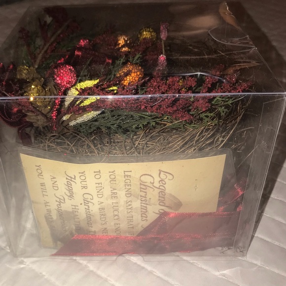 Legend of the Christmas Tree Bird Nest Christmas Decor Tradition Floral Ribbon - Picture 8 of 10